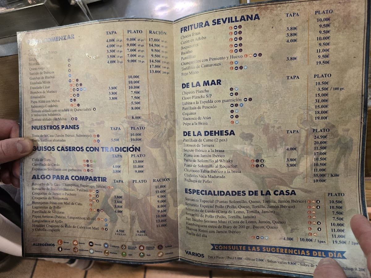 Menu Mesones Del Serranito Arenal-2