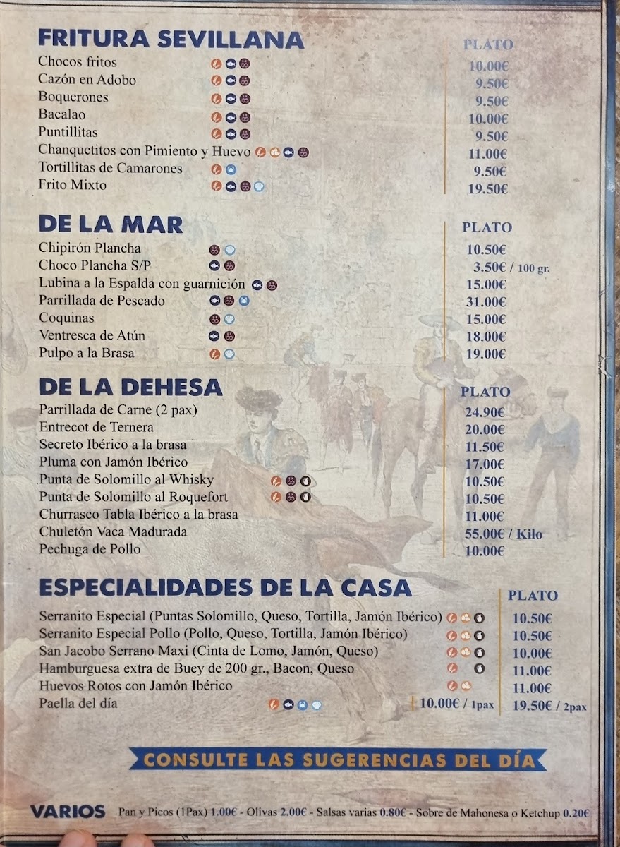 Menu Mesones Del Serranito Arenal-4